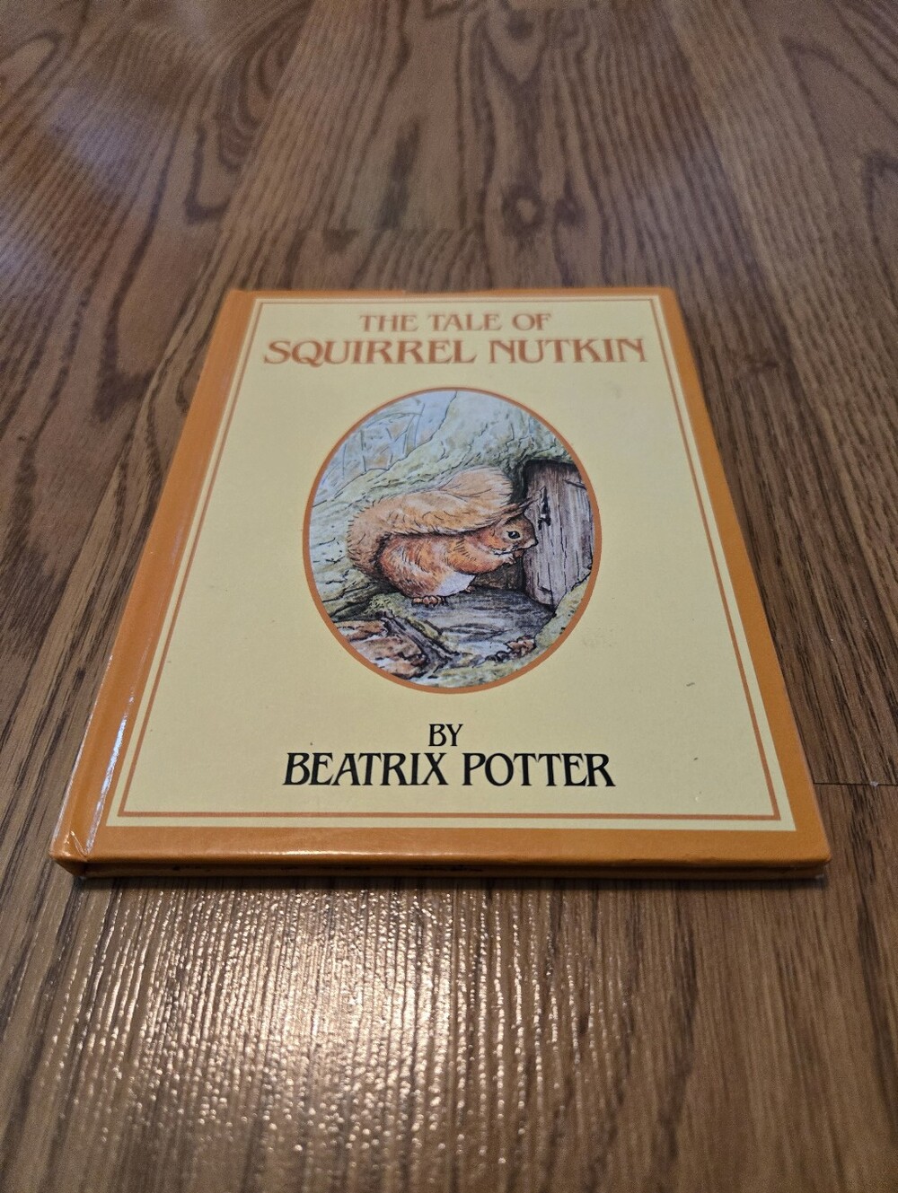 Vintage 1989 The Tale Of Squirrel Nutkin By Beatrix Potter Hardcover Book Kids